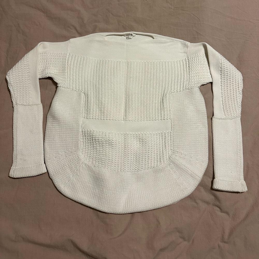 Helmut Lang White Sweater size P